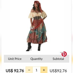 Gypsy/Renaissance Costume